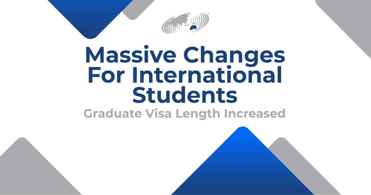 Featured image for “Massive Changes For International Students”