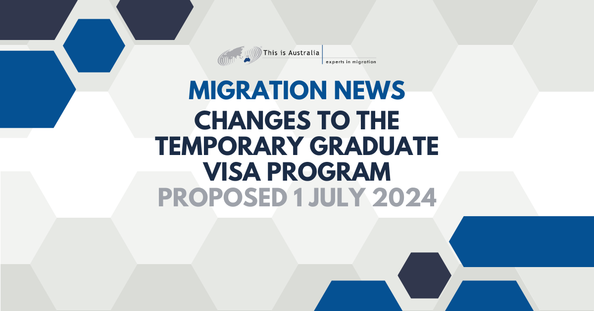 Changes to the Temporary Graduate visa program TIA Lawyers