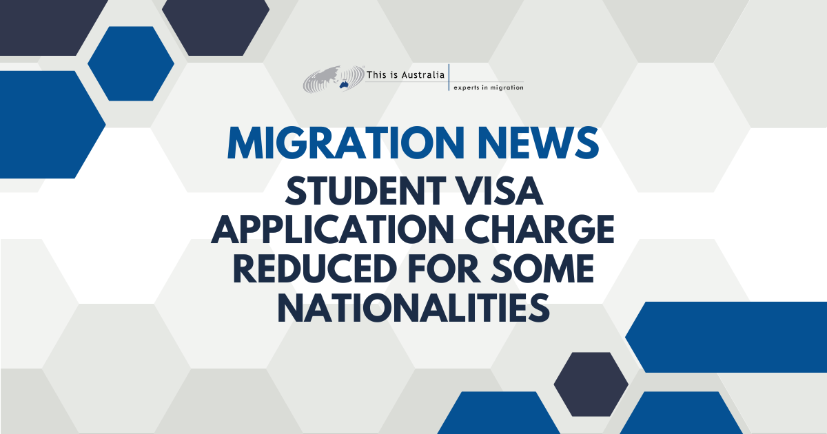 Featured image for “Student Visa Application Charge Reduced For Some Nationalities”